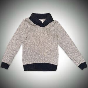 Express Men’s Turtleneck Sweater size Small - grey/back-